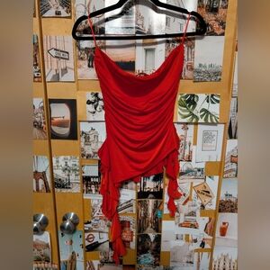 Thirty/Thirty LA Ruffle Side Top